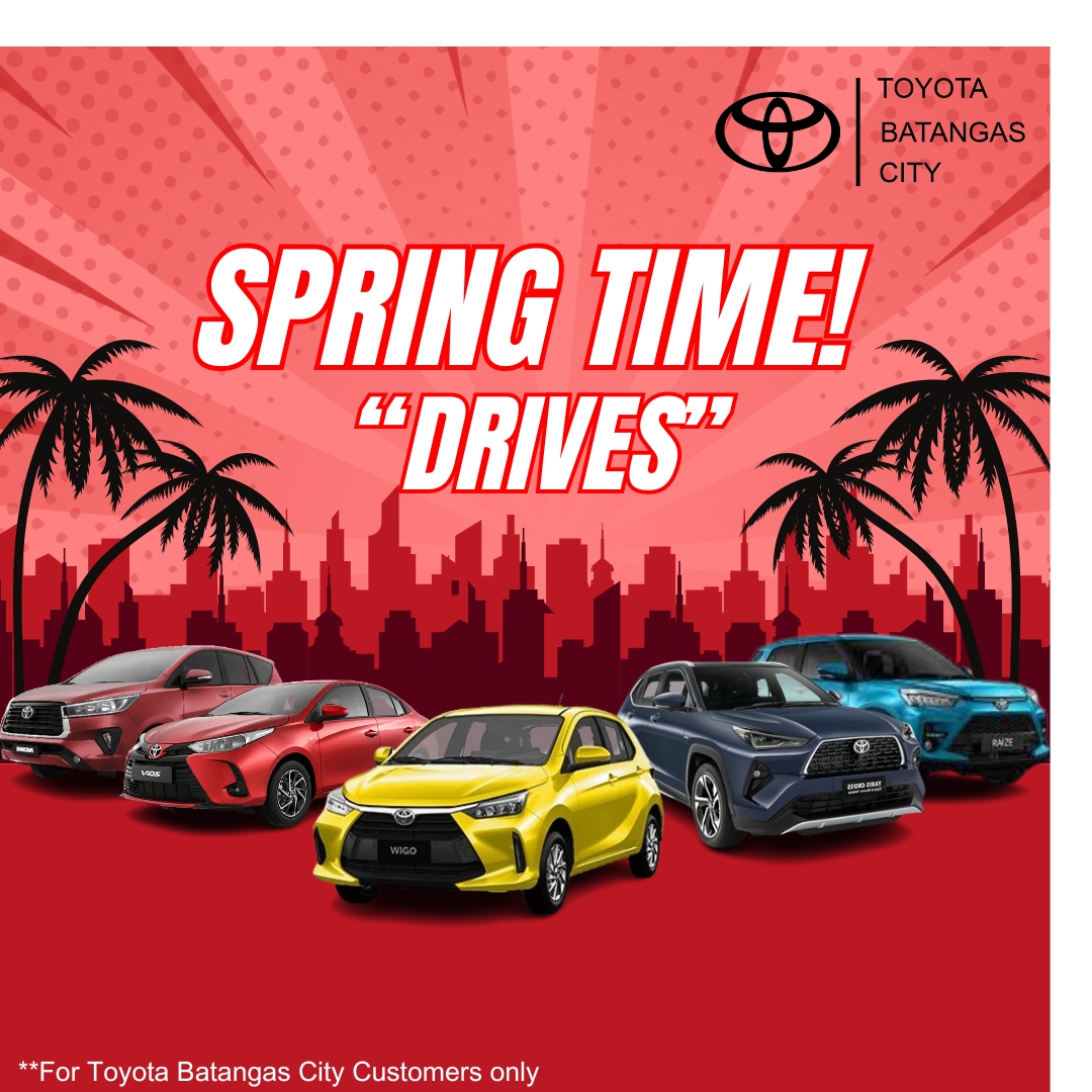 SPRING TIME DRIVES : Toyota Batangas City